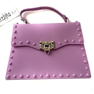 Emperia Studded Jelly Crossbody Bag Lavender